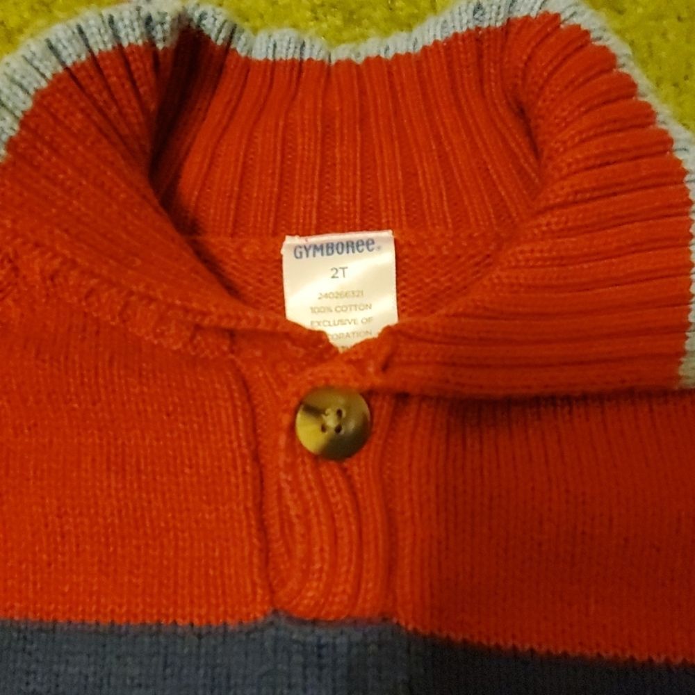 Gymboree sweater with football patch - Picture 5 of 5